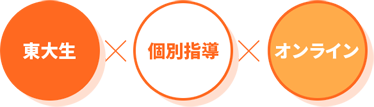 東大生☓個別指導☓オンライン
