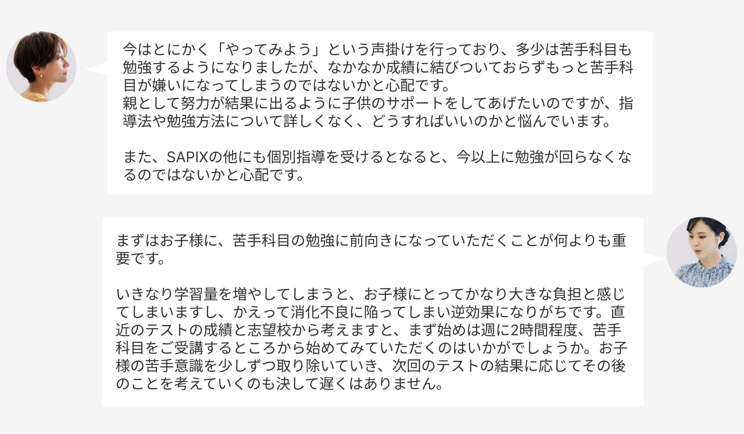 学習中のイメージ